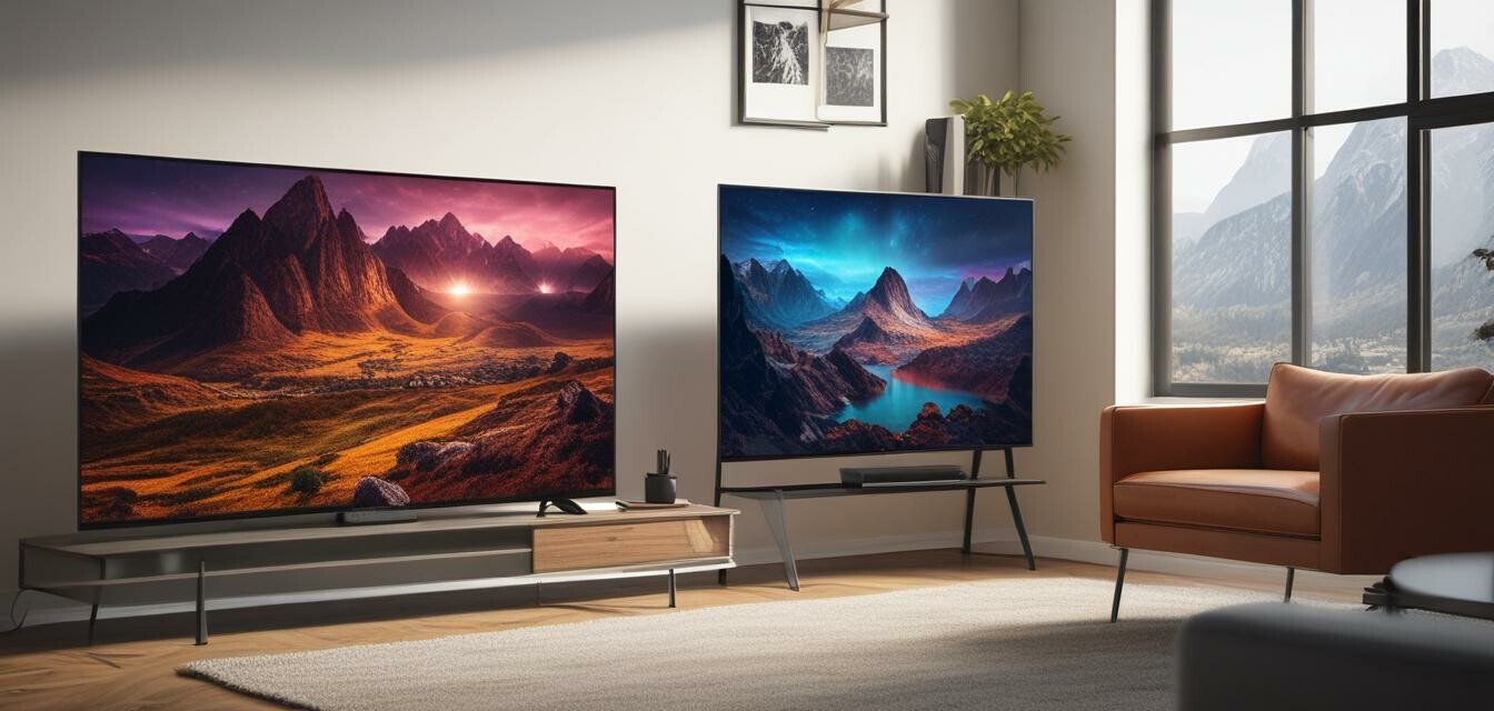 Comparison of budget-friendly gaming TVs